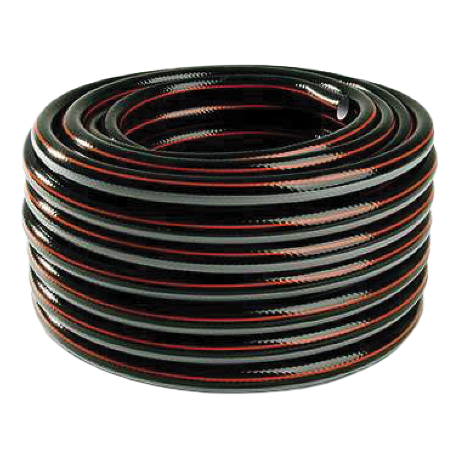 Маркуч за поливане подсилен 1/2", 25 м, 4 слоя, без фталати, черен PALISAD