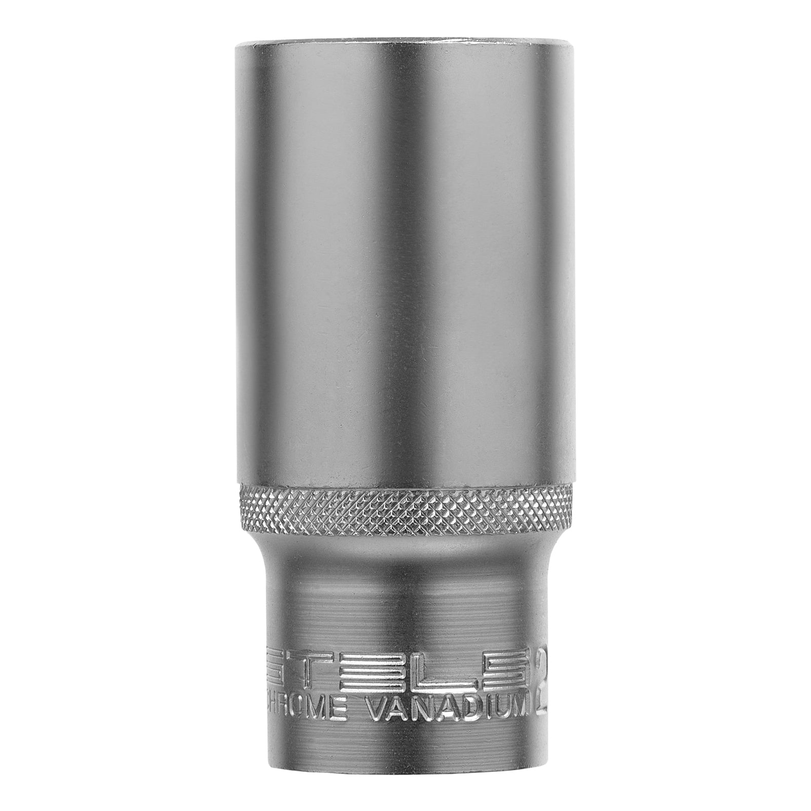 Вложка ударна, удължена, 27 мм, 6-стенна, CrV, 1/2"  STELS