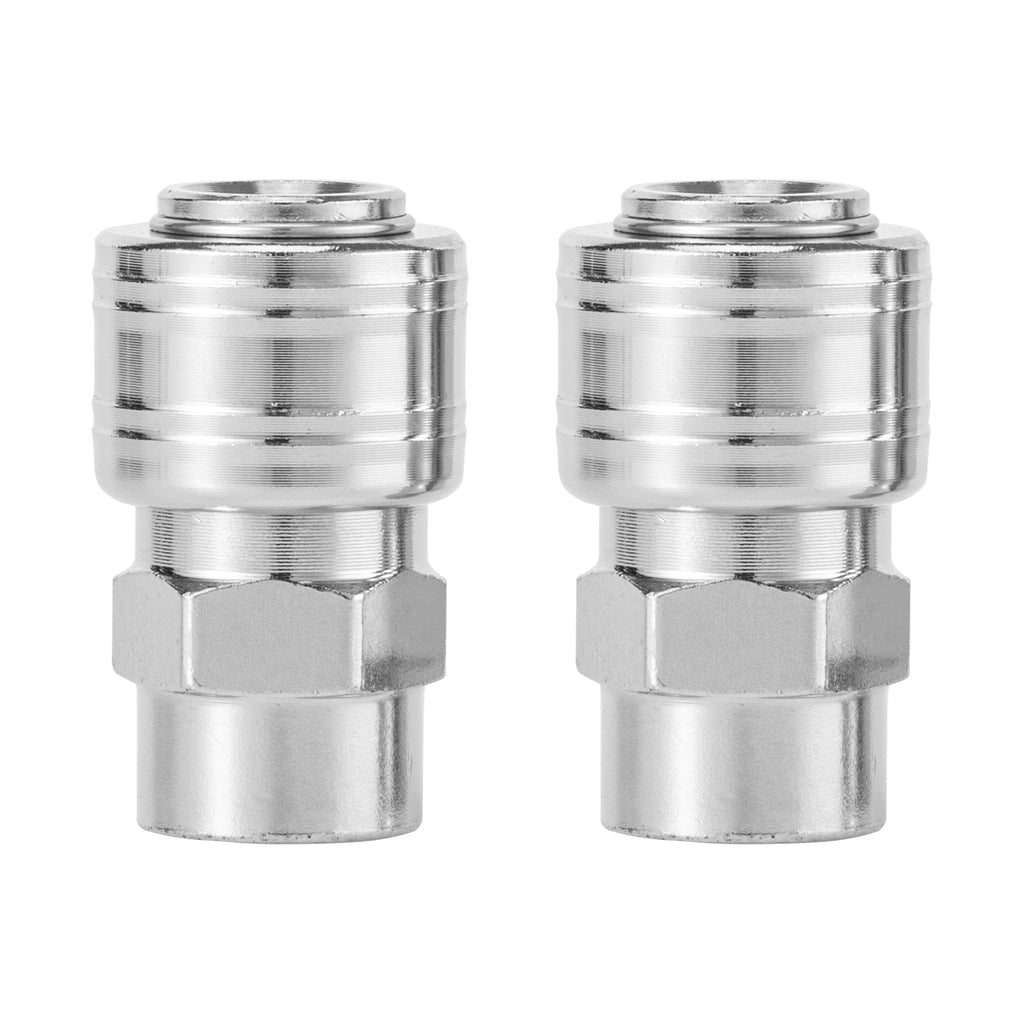 Бърза връзка "женска", вътрешна резба 1/4", 2 шт Stels