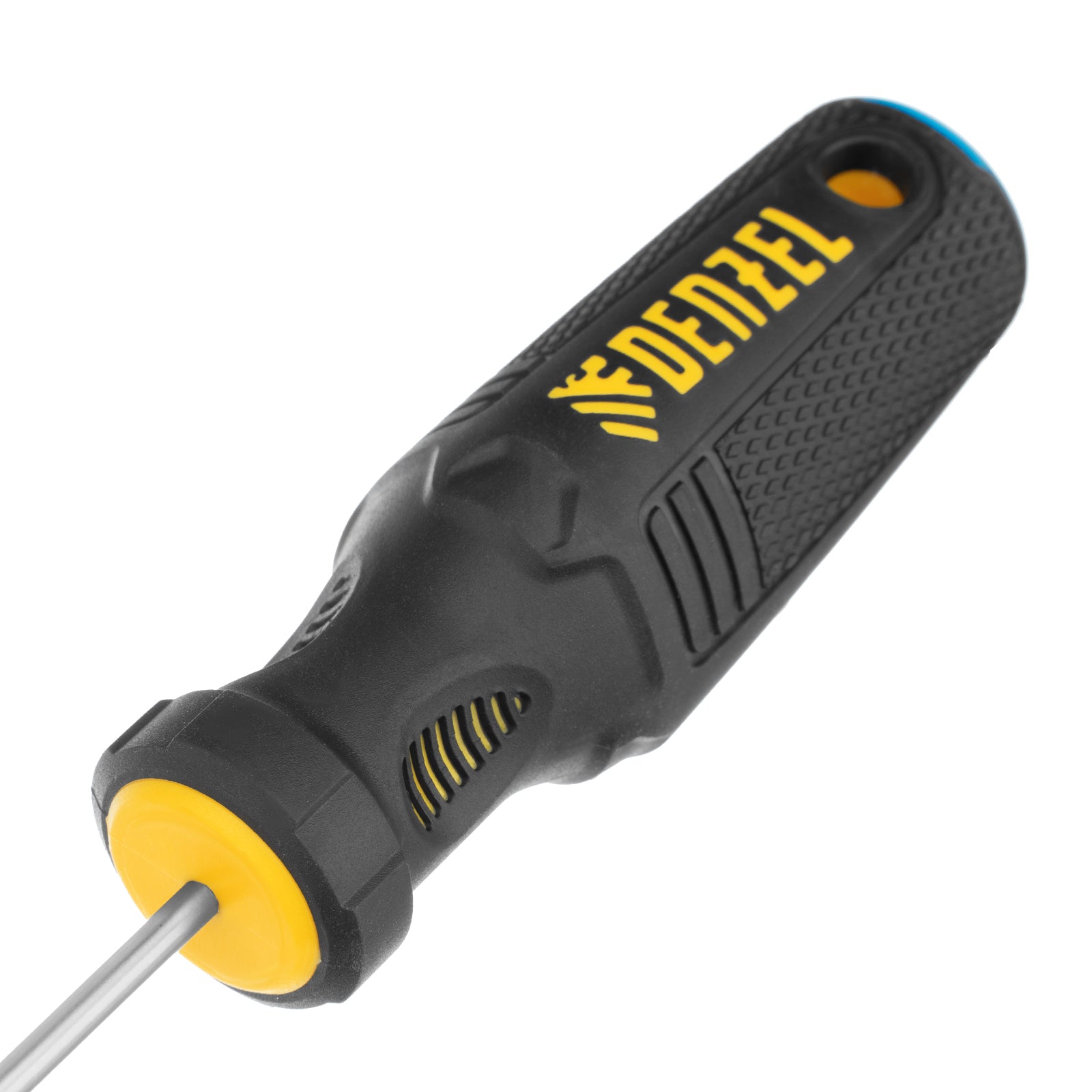 Отвертка SL3х75, S2, трикомпонентна дръжка DENZEL