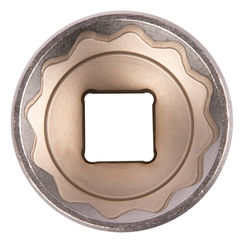 Вложка, 1/2", 30 мм, 12-стенна, CrV, хромирана MTX