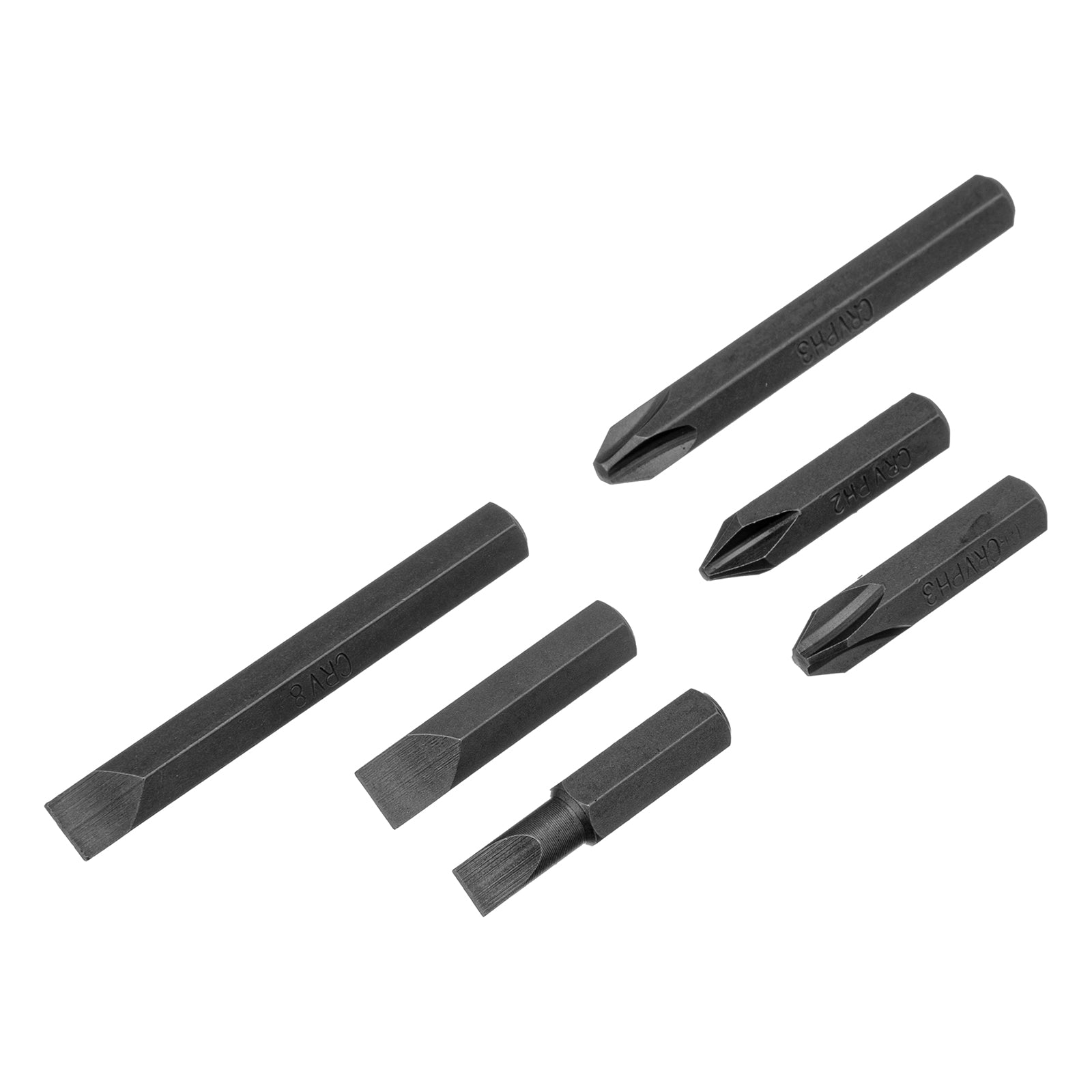 Отвертка ударна 1/2", К-т битове, 6 бр., в пластмасова кутия MTX