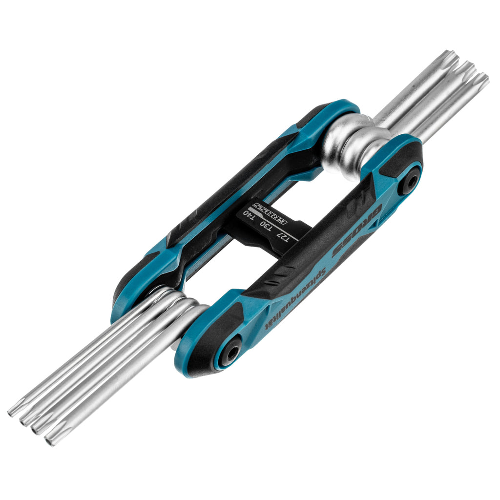 К-т ключове имбусни Tamper-Torx, TT10-TT40, CrV, сгъваеми, 7 бр.Gross