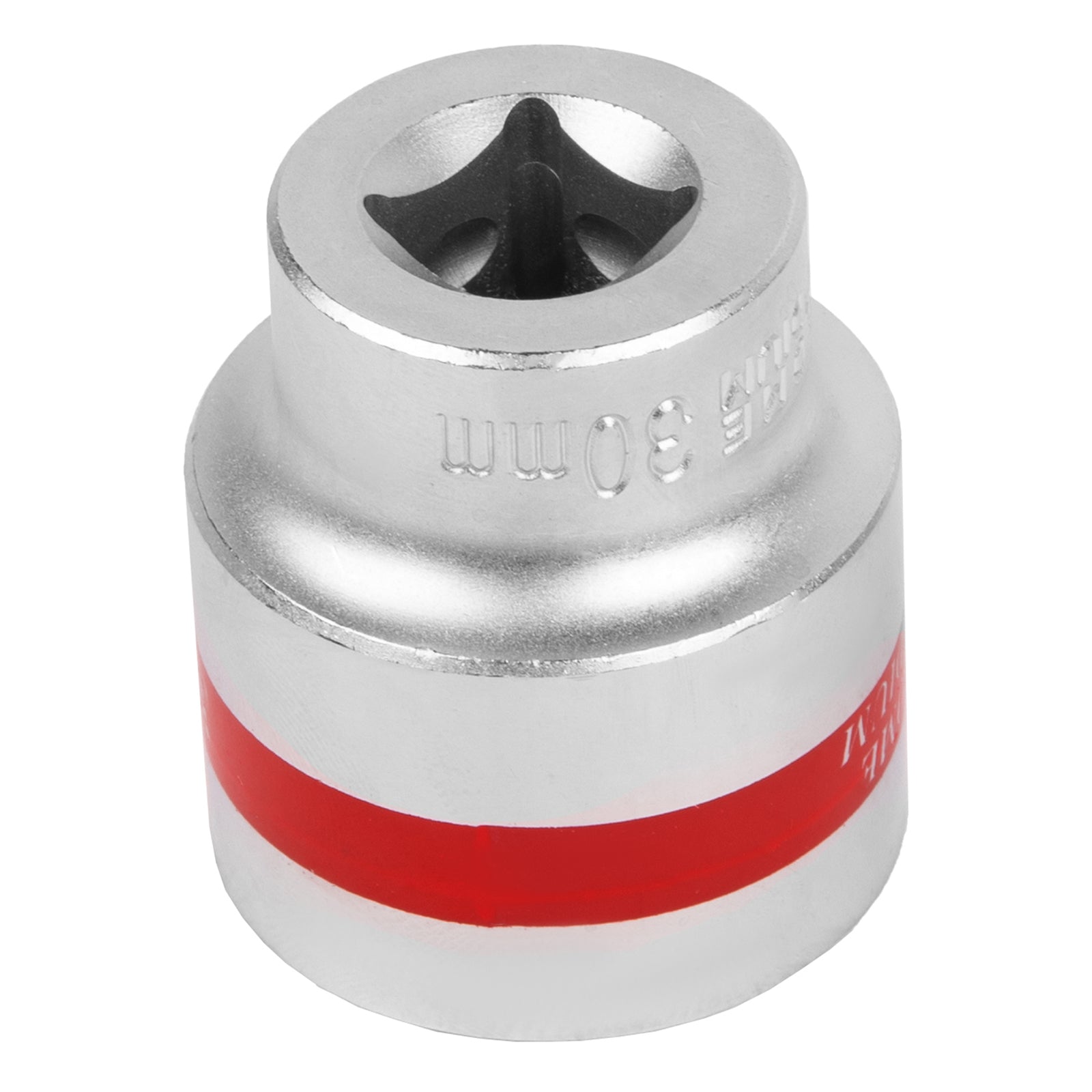 Вложка, 1/2", 30 мм, шестостенна, CrV, хромирана MTX