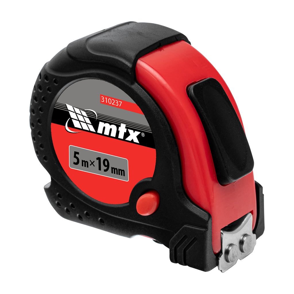 Ролетка Status magnet fixation, 5 м х 19 мм, гумиран корпус, магнитен накрайник, СЕ MTX