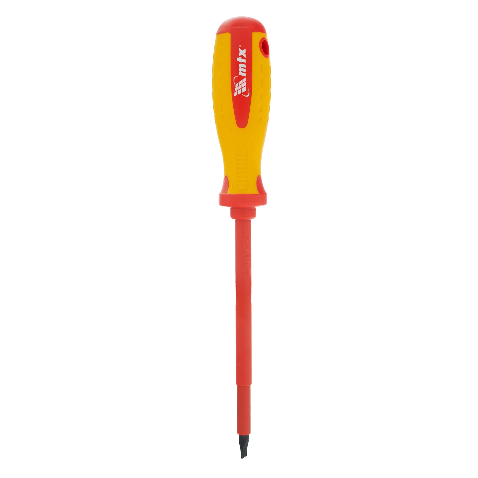 Отвертка Insulated, SL6,5 х 150 мм, CrMo, до 1000 V, двукомпонентна дръжка MTX