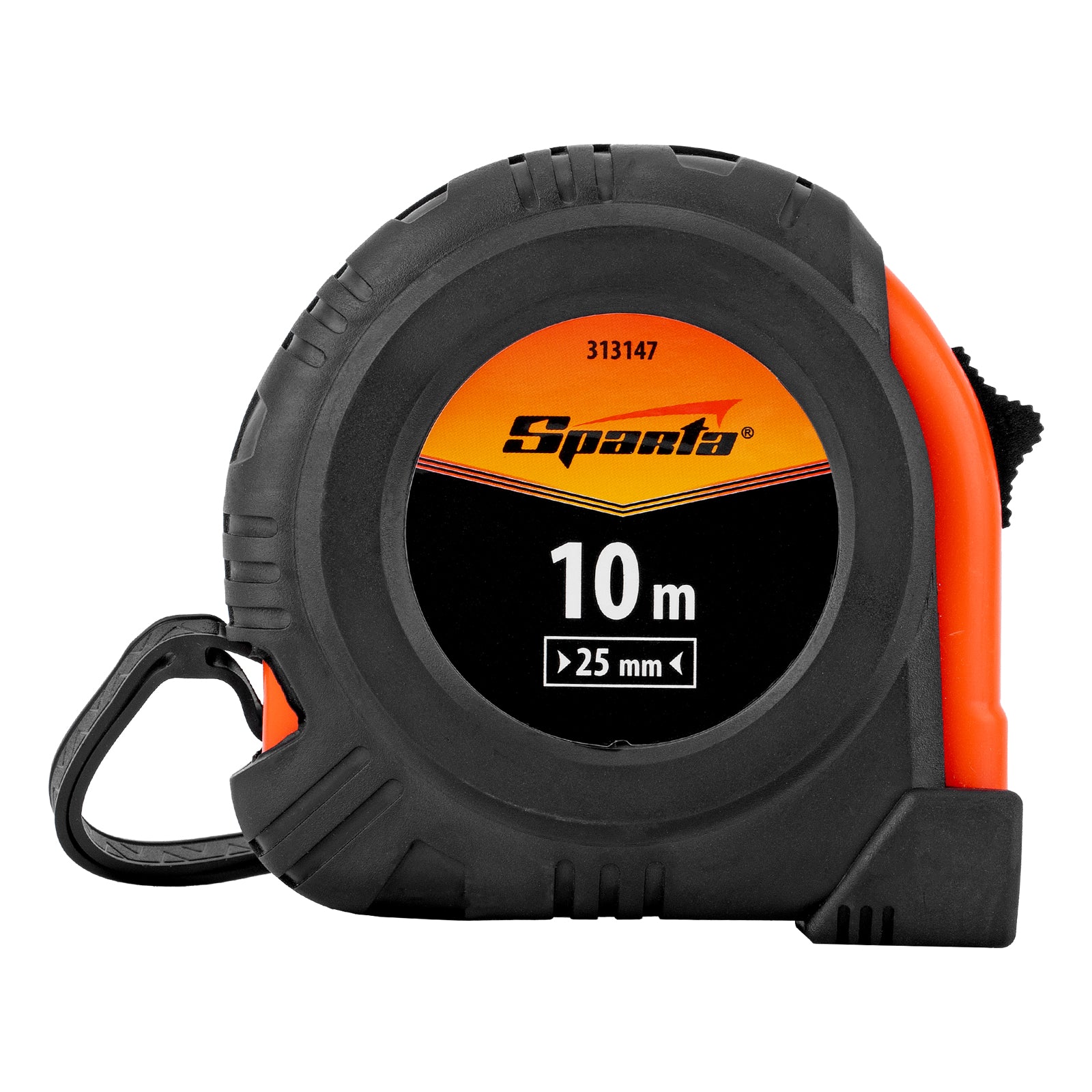 Ролетка Elastica, 10 м x 25 мм, гумирано тяло, CE SPARTA