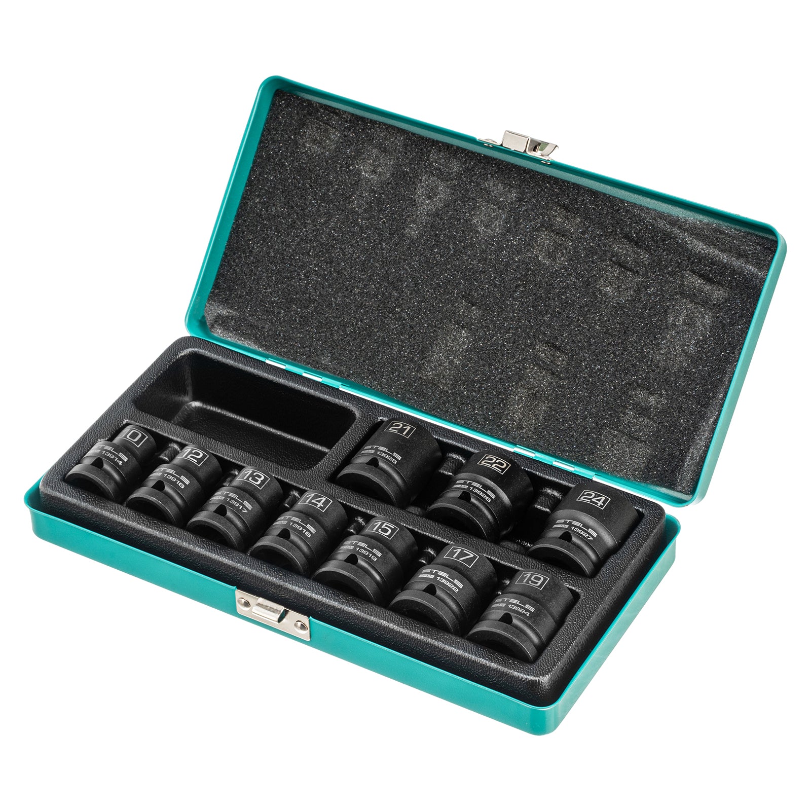 К-т ударни вложки, 6-стенни, 1/2" 10-24 мм 10бр. Stels