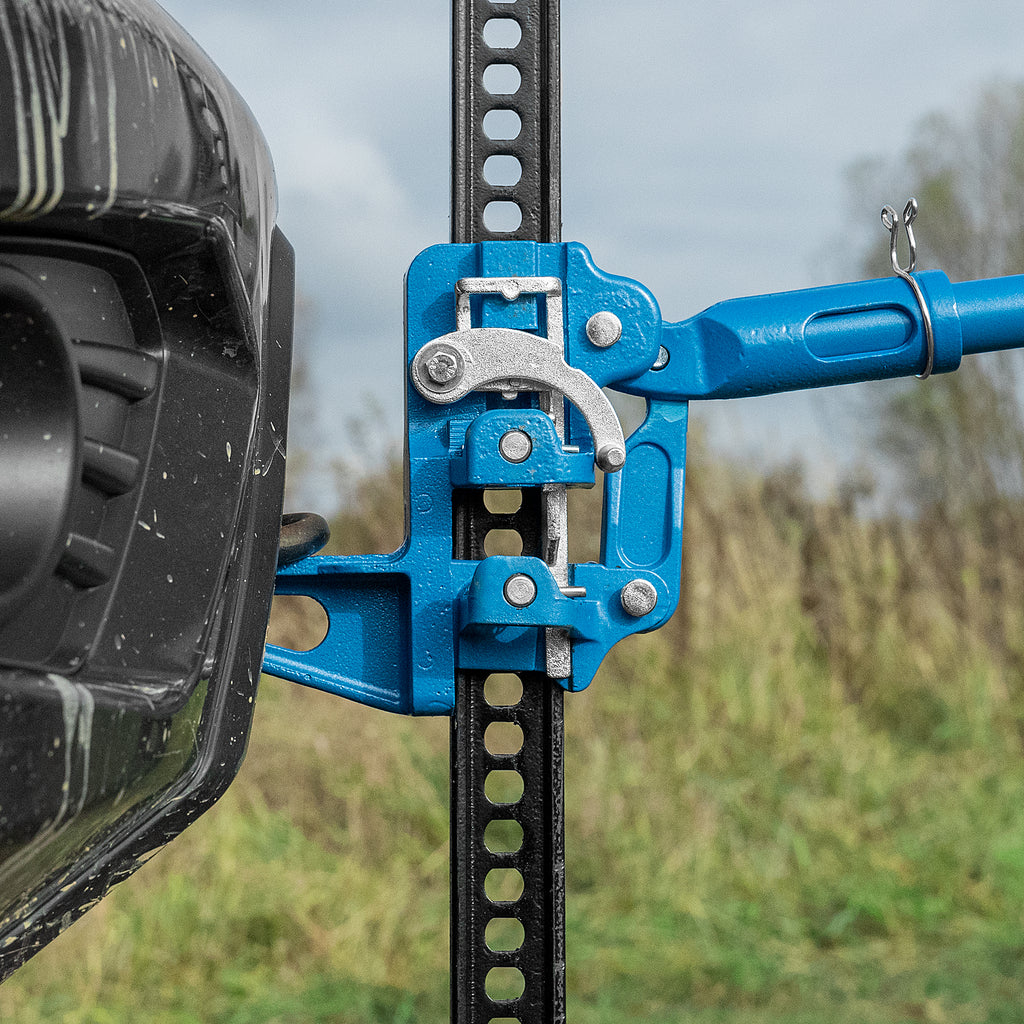 Крик на зъбна рейка, 3 t, професионален, височина на повдигане 115-1335 mm, High Jack  STELS
