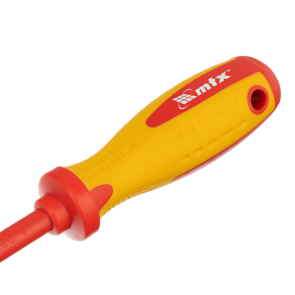 Отвертка Insulated, SL6,5 х 150 мм, CrMo, до 1000 V, двукомпонентна дръжка MTX