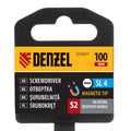 Отвертка SL4х100, S2, трикомпонентна дръжка DENZEL