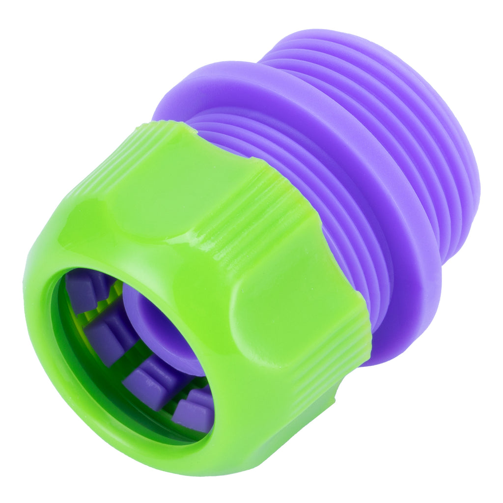 Съединител за маркуч 1/2", външна резба 3/4", пластмасов Palisad