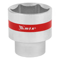 Вложка, 1/2", 32 мм, шестостенна, CrV, хромирана MTX