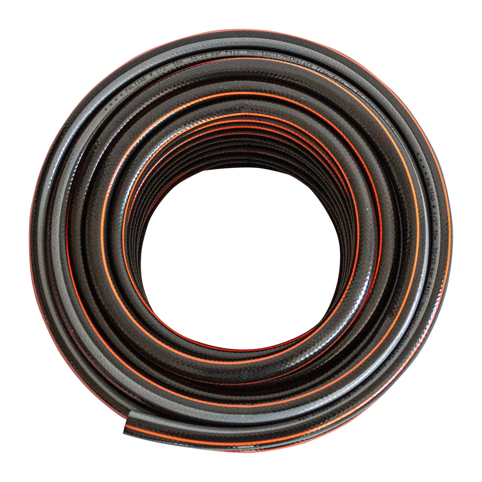 Маркуч за поливане подсилен 1/2 ", 30 м, 4 слоя, без фталати, черен Palisad