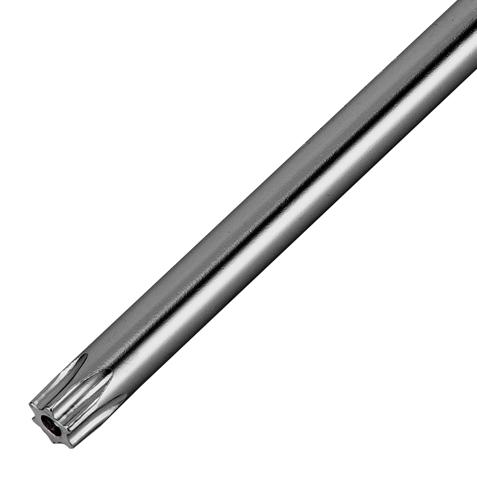 К-т ключове имбусни TORX-TORX Tamper, 9 бр.:T10-T50, CrV, удължени, матирани, в калъф MTX