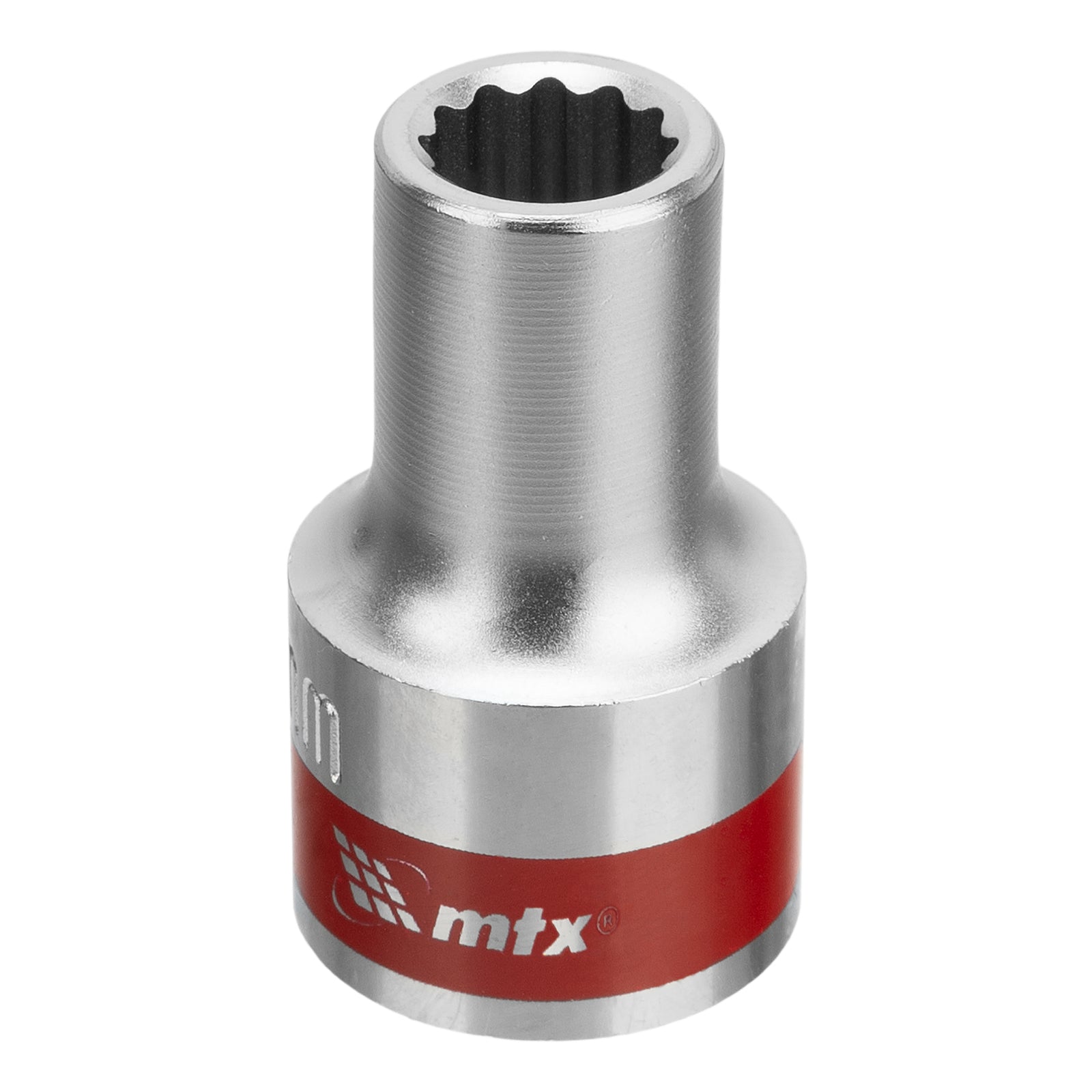 Вложка, 1/2",  9 мм, 12-стенна, CrV, хромирана MTX