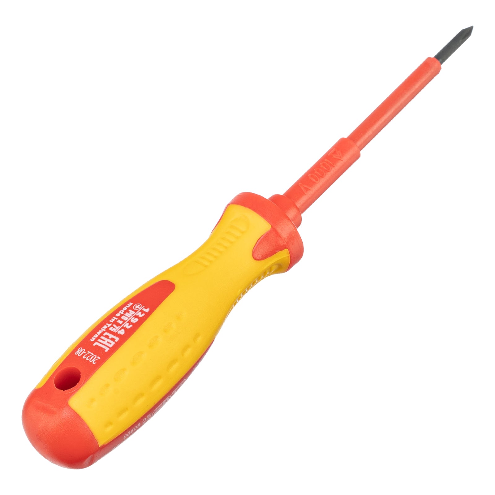 Отвертка Insulated, PH0 х 75 мм, CrMo, до 1000 V, двукомпонентна дръжка MTX