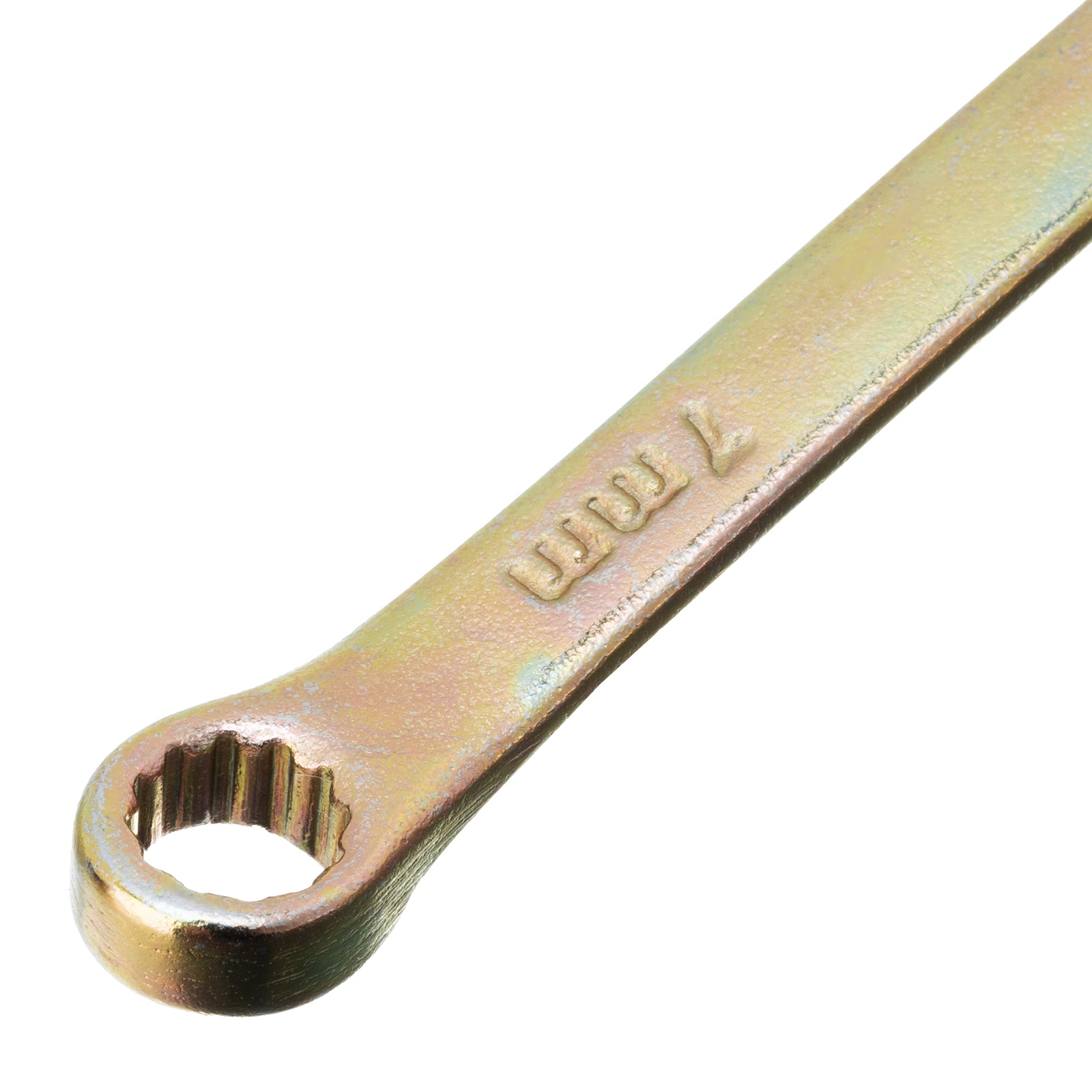 Ключ звездогаечен,  7 mm, жълт цинк