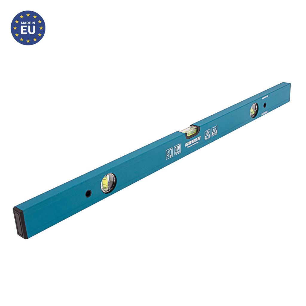 Нивелир алуминиев, усилен, 800 мм, 3 либели Gross