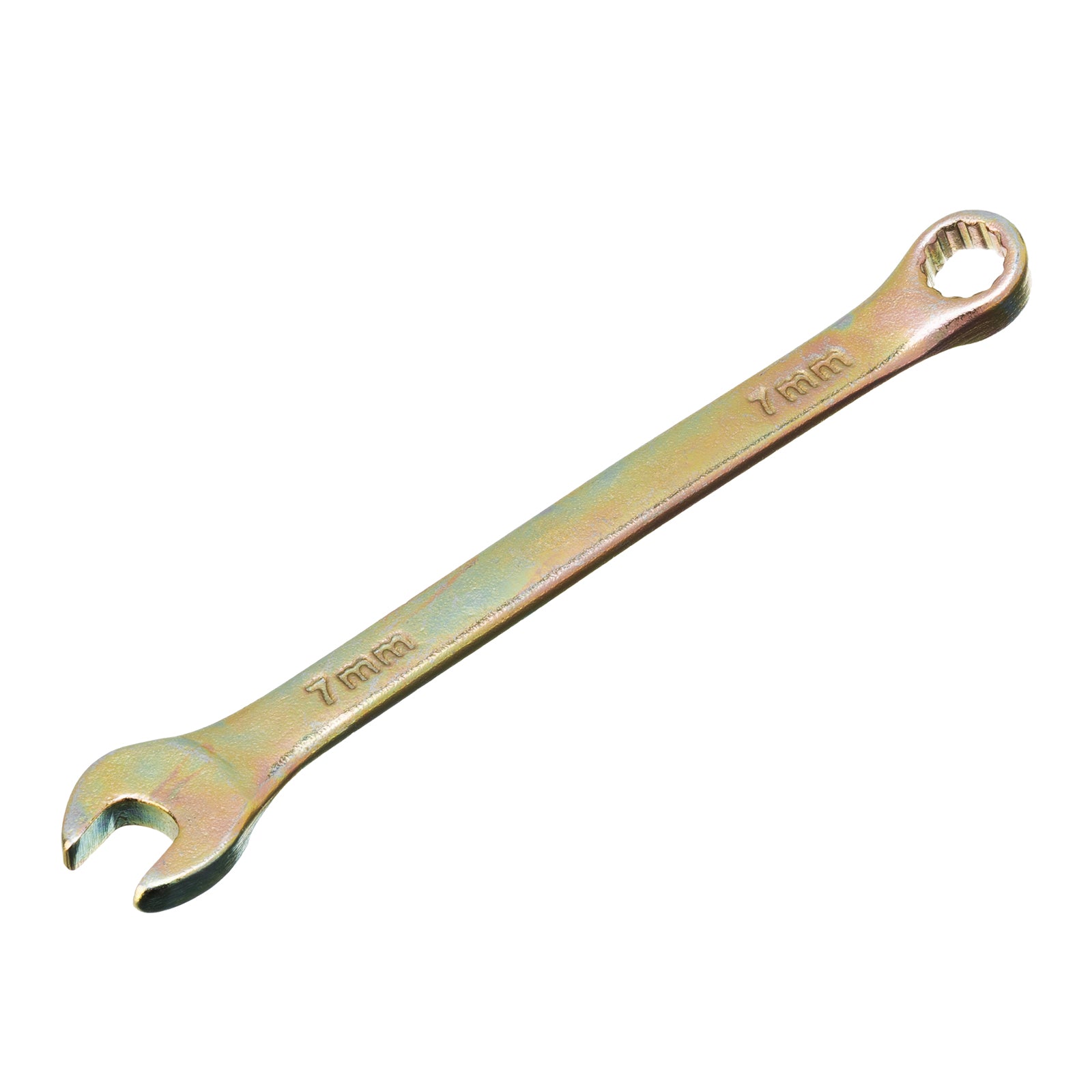 Ключ звездогаечен,  7 mm, жълт цинк