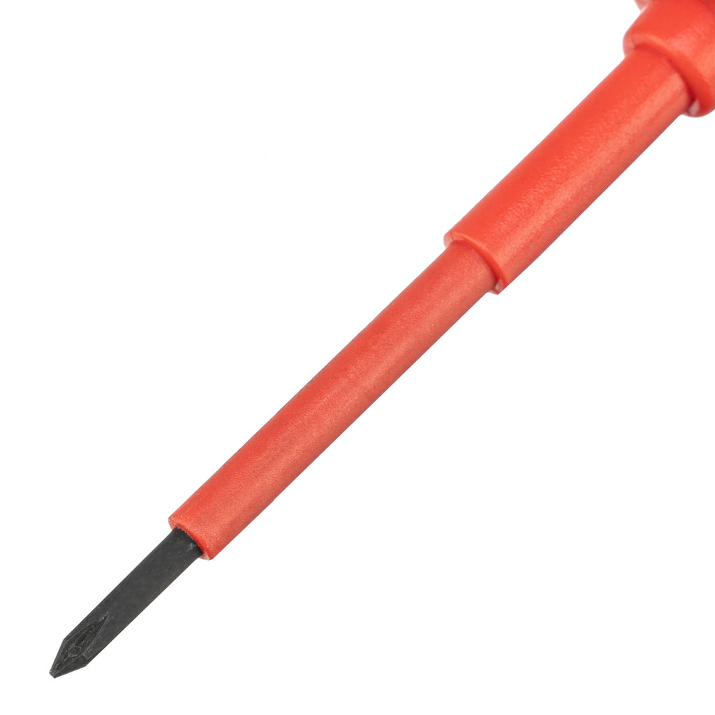 Отвертка Insulated, PH0 х 75 мм, CrMo, до 1000 V, двукомпонентна дръжка MTX