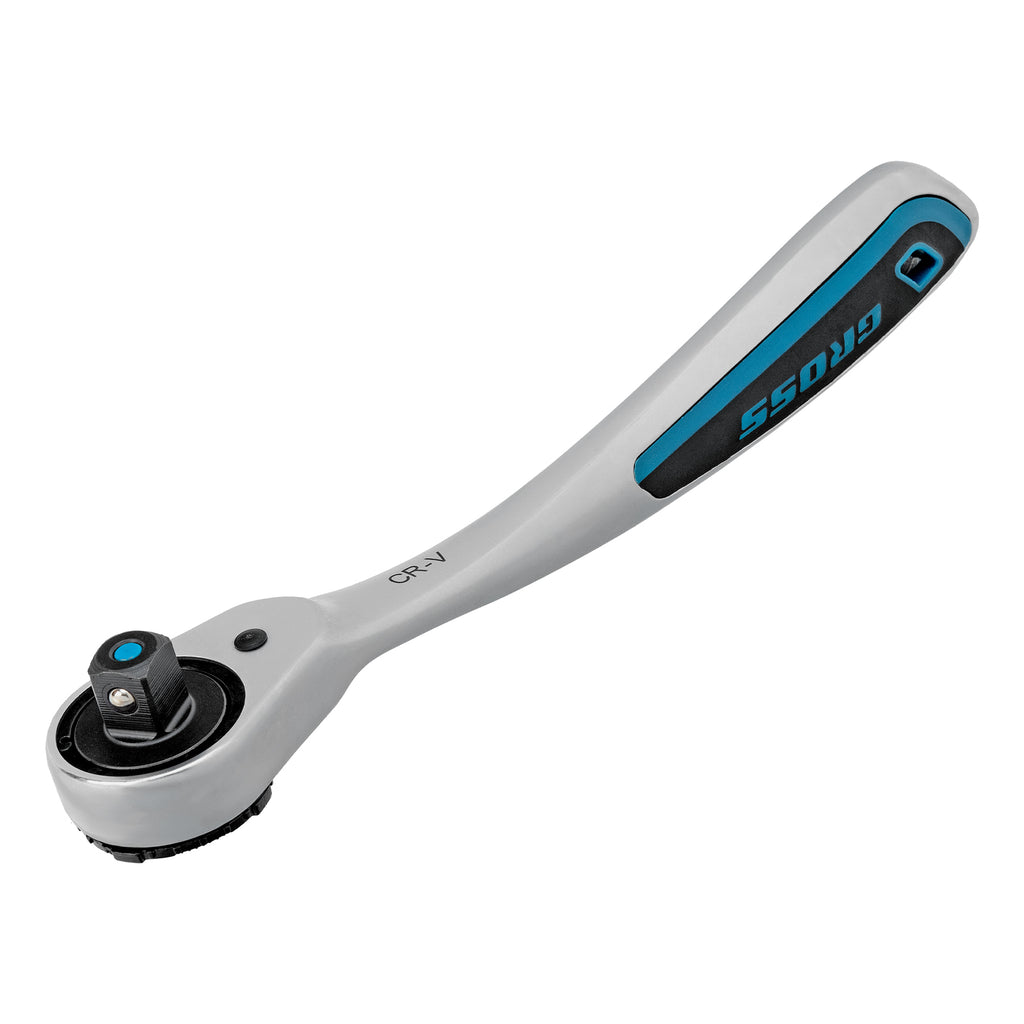 Вложки комплект, 36 бр, 1/2",3/8", CrV, с тресчотка 120 зъба Gross