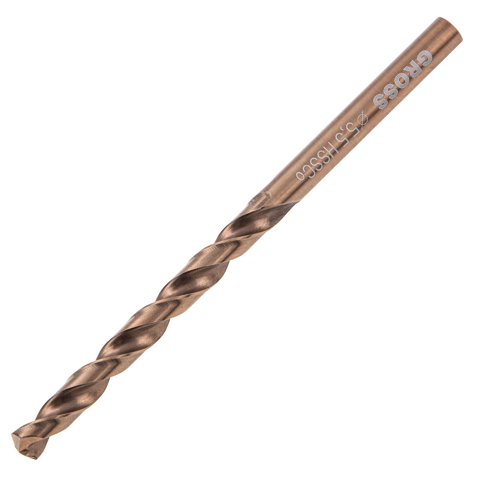 Свредло спирално, за метал, 5,5 мм, HSS-Co Gross