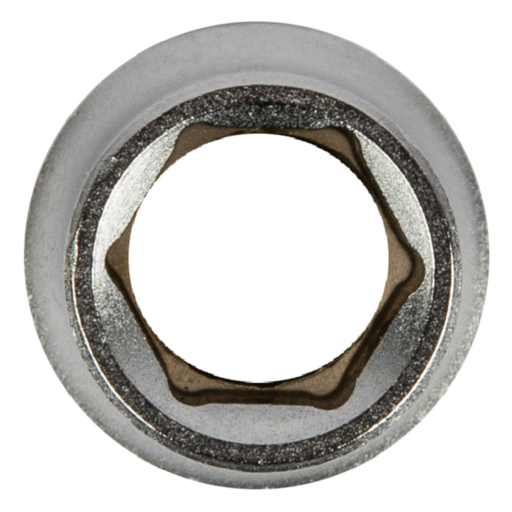 Вложка, 1/2", 12 мм, шестостенна, CrV, хромирана MTX