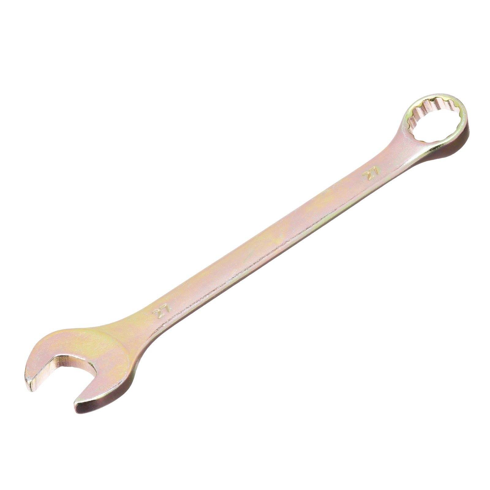 Ключ звездогаечен, 27 mm, жълт цинк