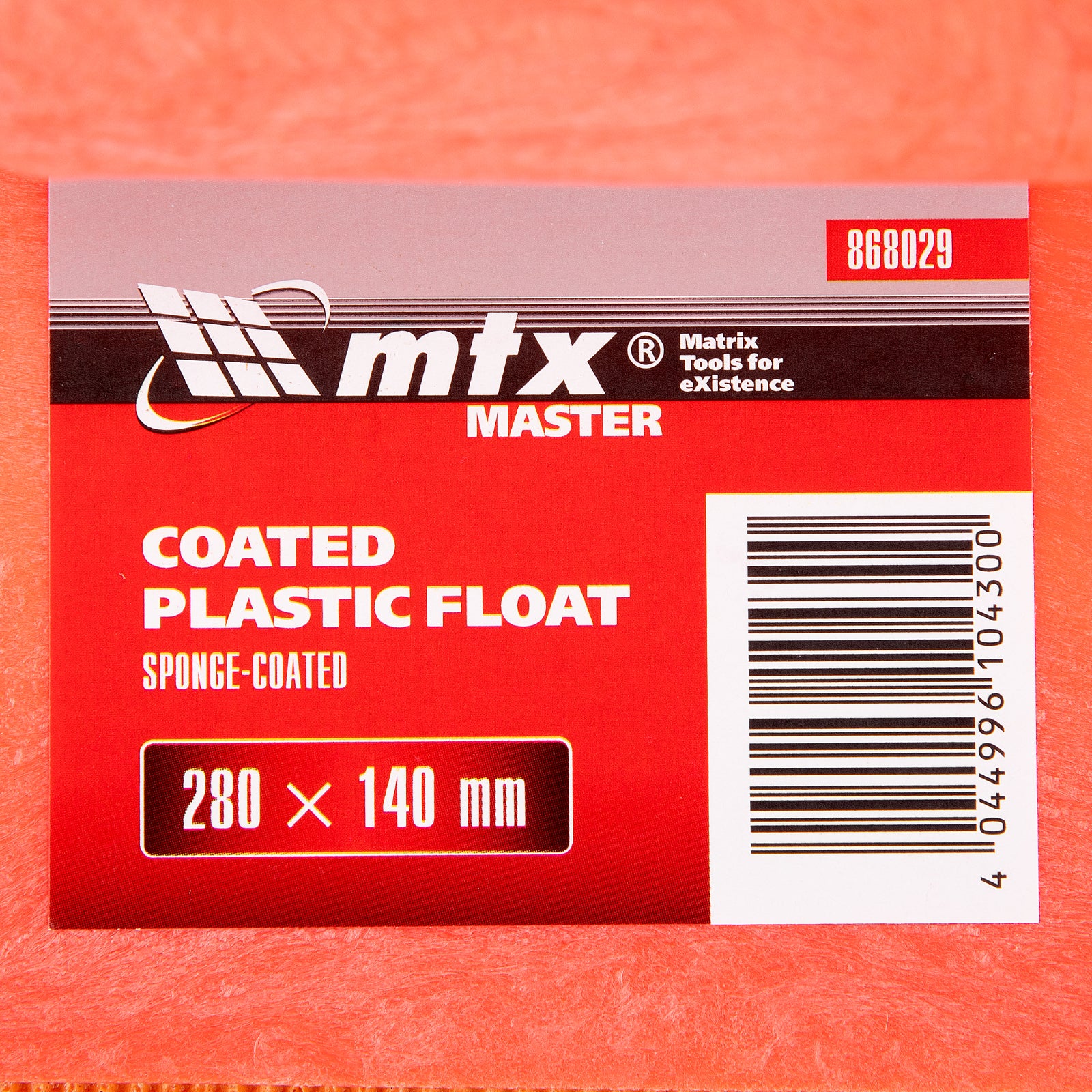 Пердашка пластмасова, 280 х 140 мм, с гъба MTX