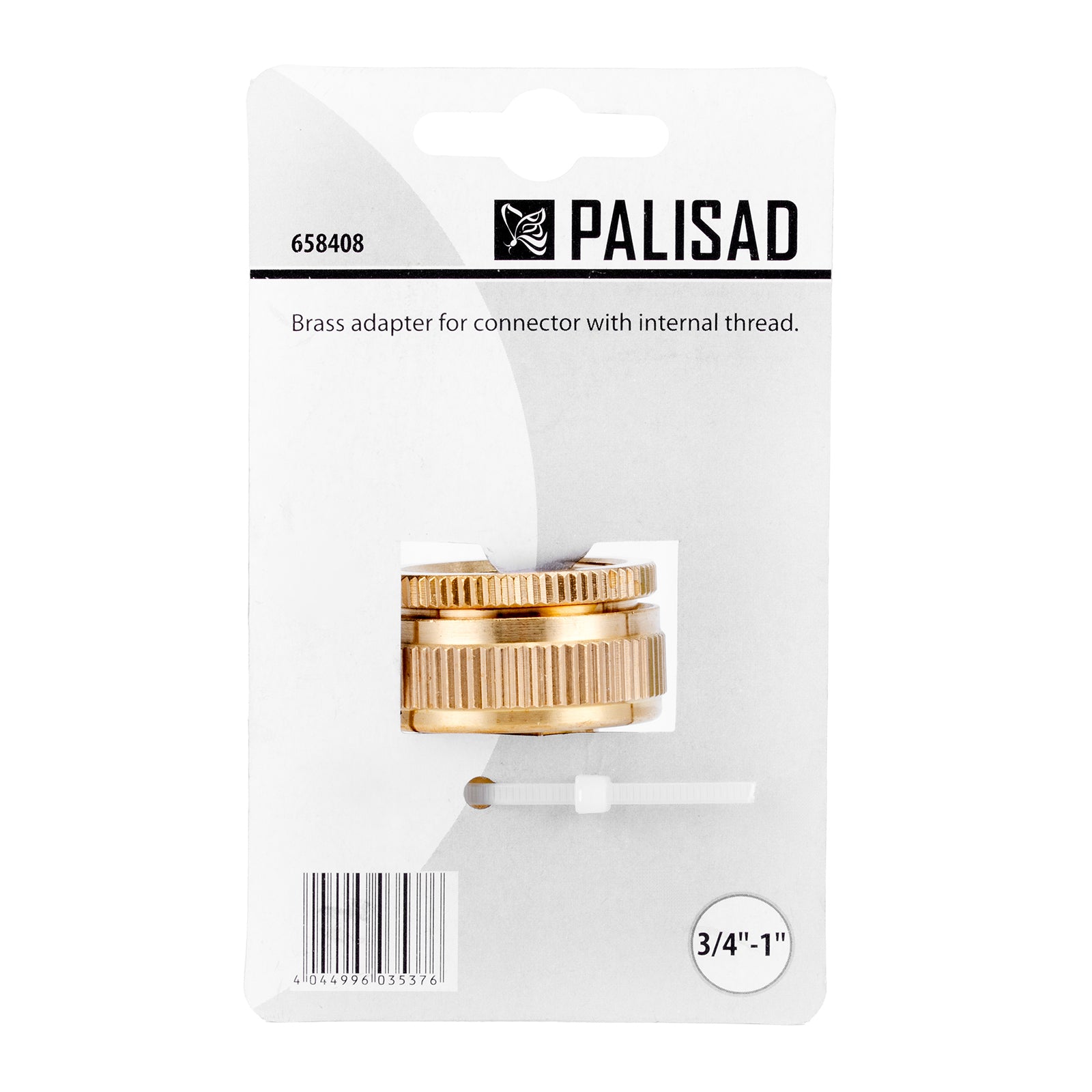 Адаптер за кран, вътрешна резба  3/4"-1", месингов PALISAD