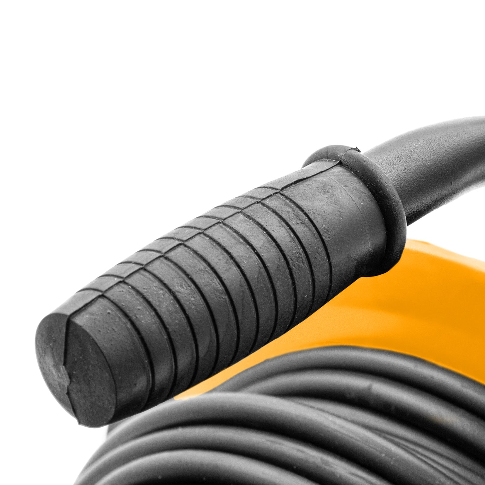 Удължител захранващ на кабелна макара 30m, 4 гнезда, IP20, H05Vv-F, 3G*1.5mm, 14A// Denzel