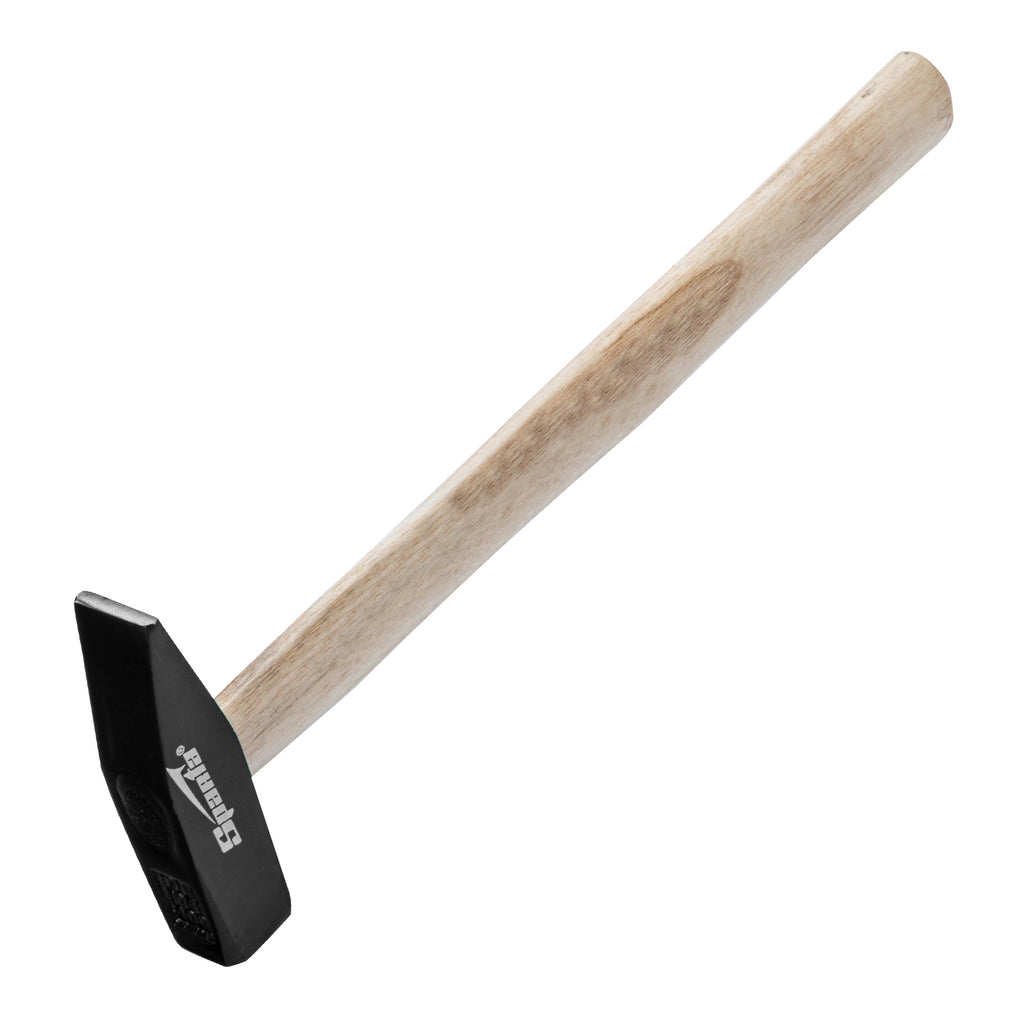 Чук, 400 гр, квадратно чело, дървена дръжка SPARTA