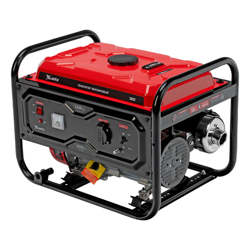 Бензинов генератор RS-3000, 2,2 kW, 230V, ръчен стартер// MTX