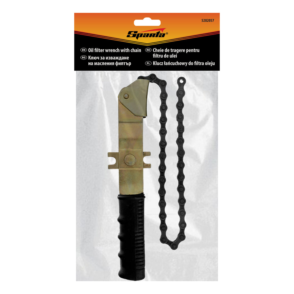 Ключ за маслен филтър Heavy Duty, верижен SPARTA