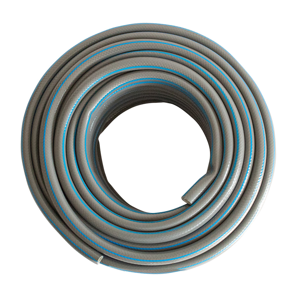 Маркуч за поливане подсилен 1/2 ", 30 м, 4 слоя, без фталати, сив Palisad