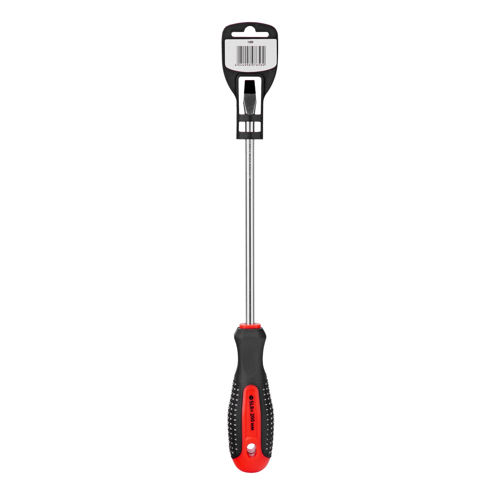 Отвертка Fusion, SL8,0 х 200 мм, трикомпонентна дръжка "anti slip" MTX