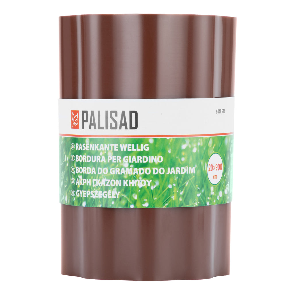 Лента градинска, 20х900 см, полипропиленова, кафява Palisad
