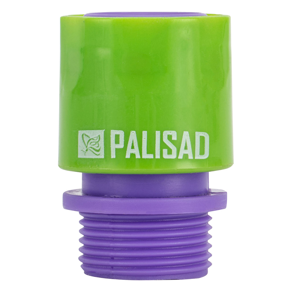 Съединител, външна резба 3/4", пластмасов Palisad