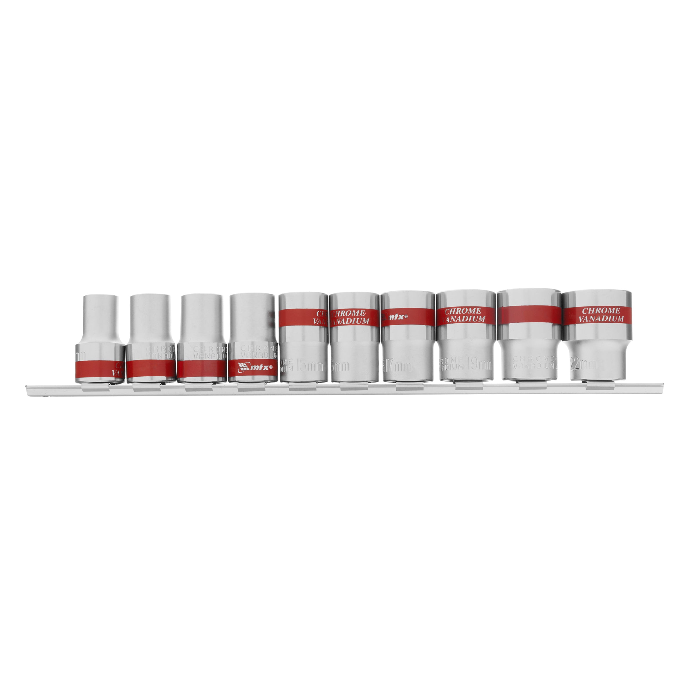 К-т вложки, 1/2", 6-стенни, 10 бр., 10-22 мм MTX