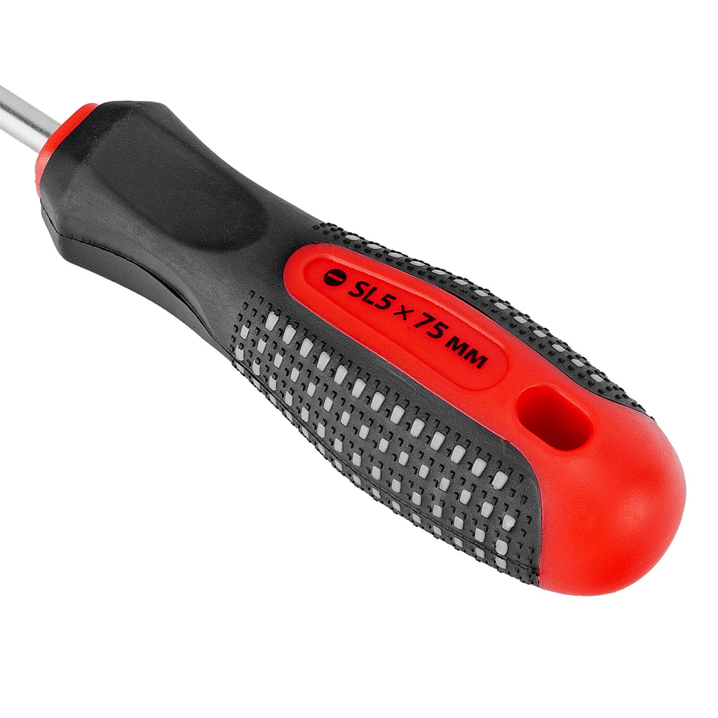 Отвертка Fusion, SL5,0 х  75 мм, трикомпонентна дръжка "anti slip" MTX