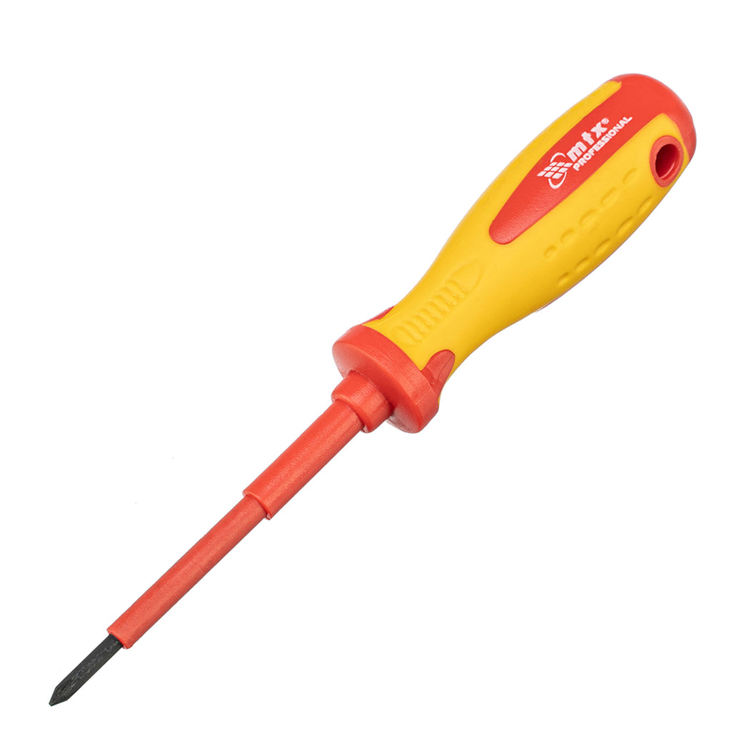 Отвертка Insulated, PH0 х 75 мм, CrMo, до 1000 V, двукомпонентна дръжка MTX