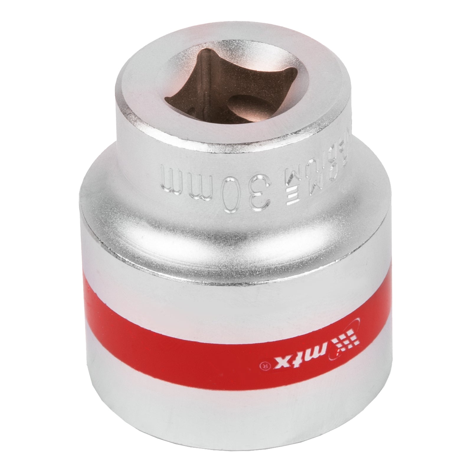 Вложка, 1/2", 30 мм, 12-стенна, CrV, хромирана MTX