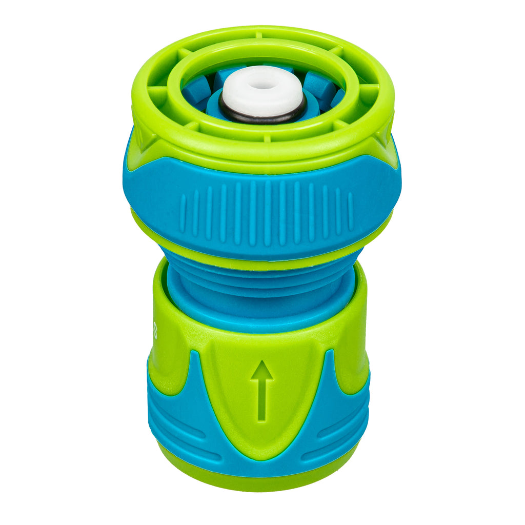 Адаптер бързо освобождаващ се 3/4", аквастоп, двукомпонентен, LUXE