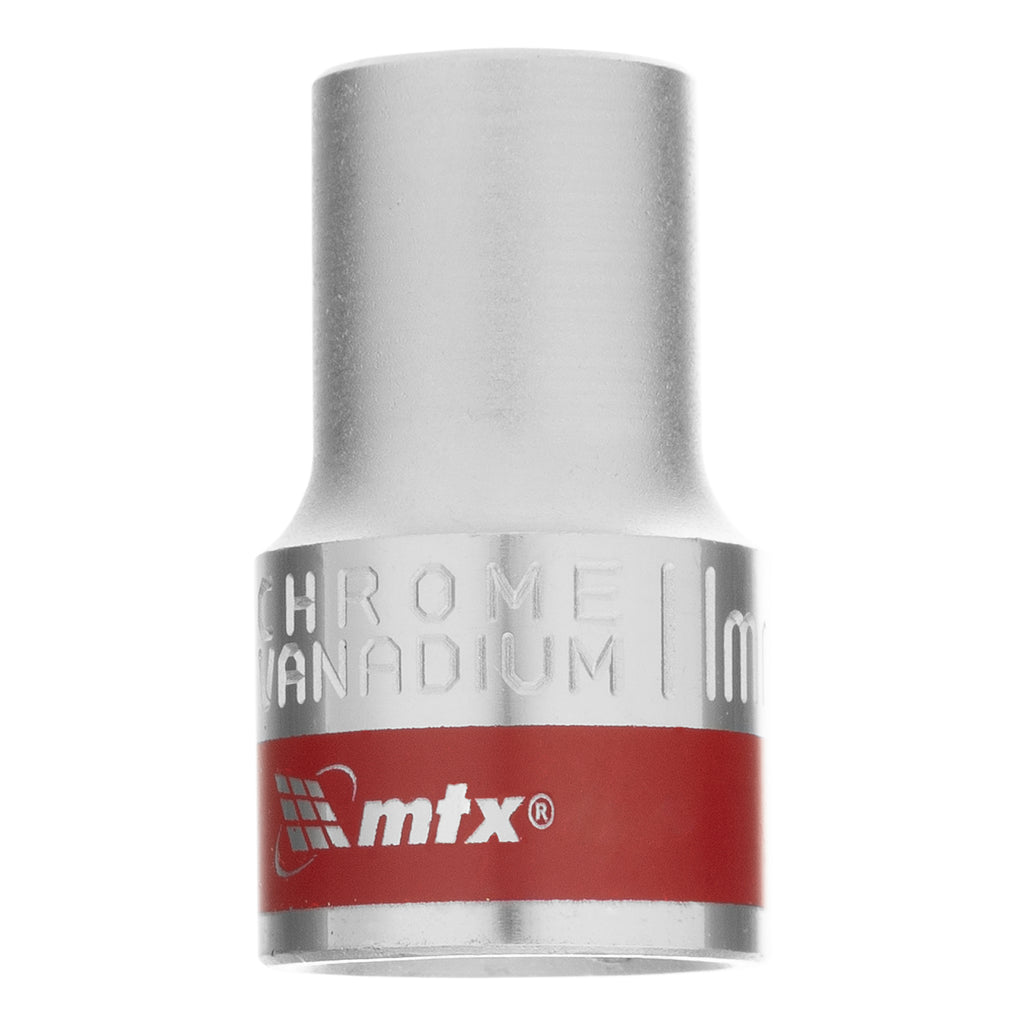 Вложка, 1/2", 11 мм, 12-стенна, CrV, хромирана MTX