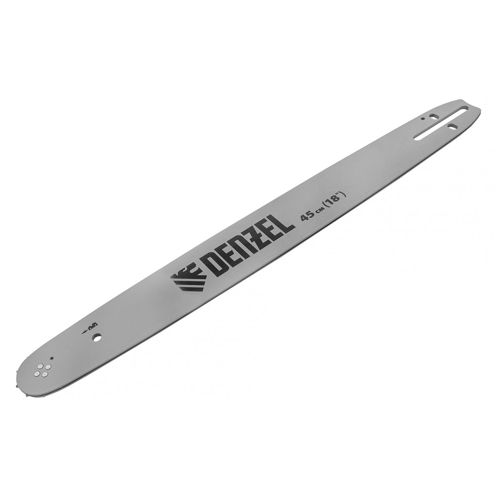 Шина за верижен трион DGS-5218, дълж. 45 см (18"), стъпка 0,325", дебел. 1,5 мм, 72 зъба// Denzel