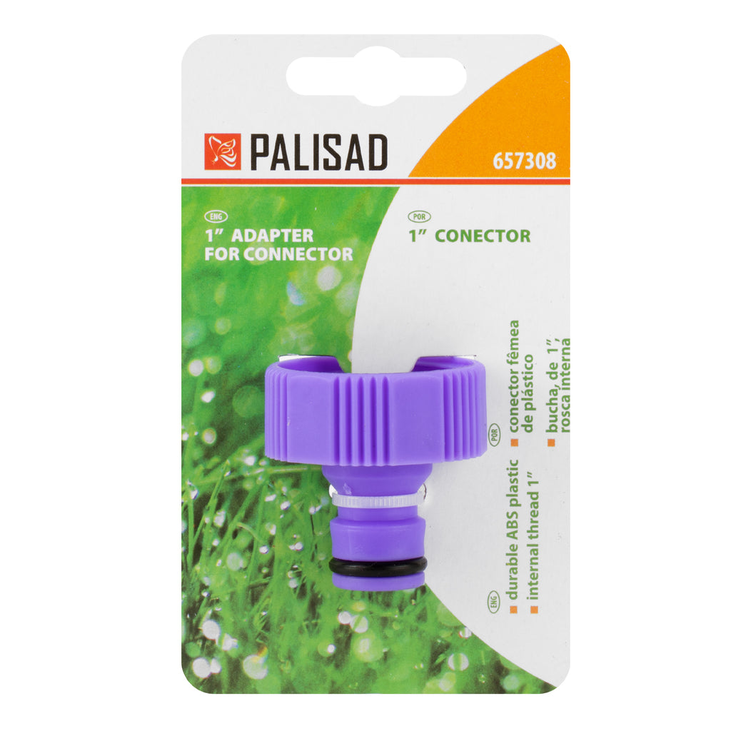 Адаптер за кран, вътрешна резба 1", пластмасов Palisad