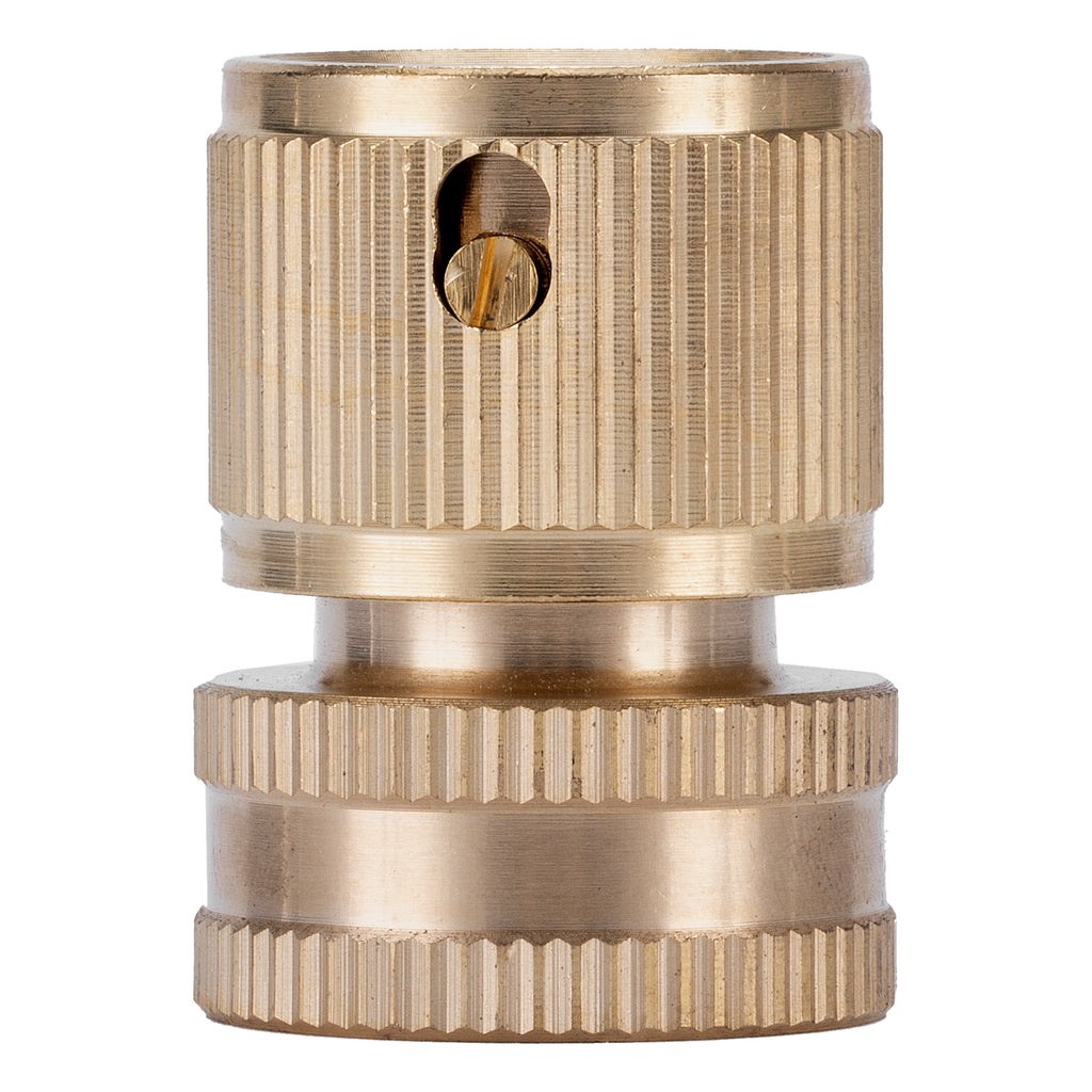 Съединител, вътрешна резба 3/4", месингов Palisad