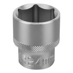 Вложка 24 мм, 6-стенна, CrV, 1/2"  STELS