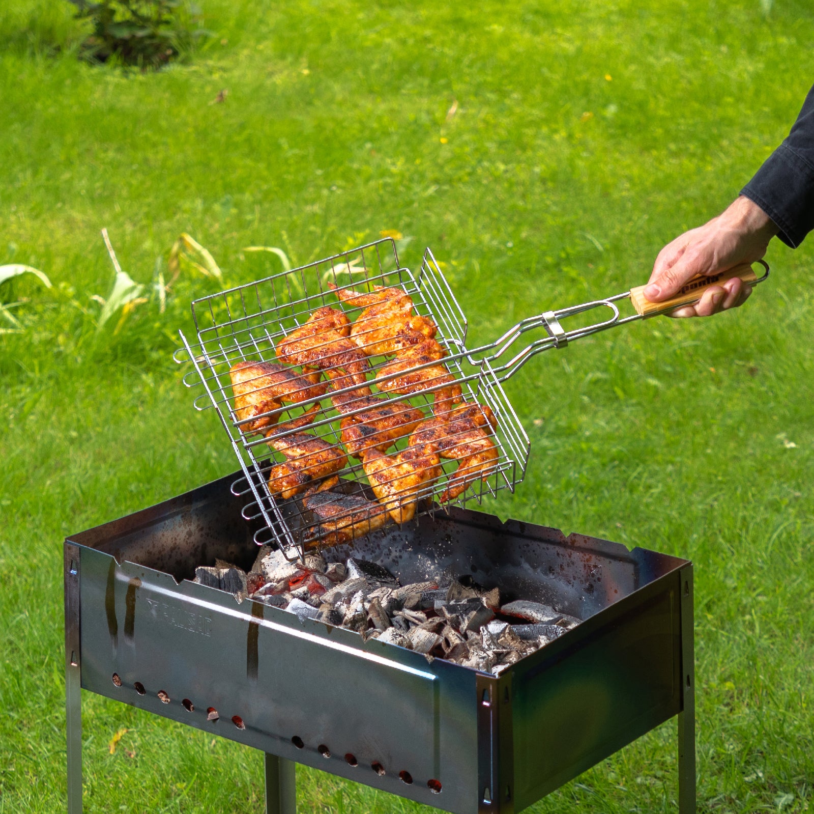 Барбекю, подсилено, 500x300x500 мм PALISAD Camping